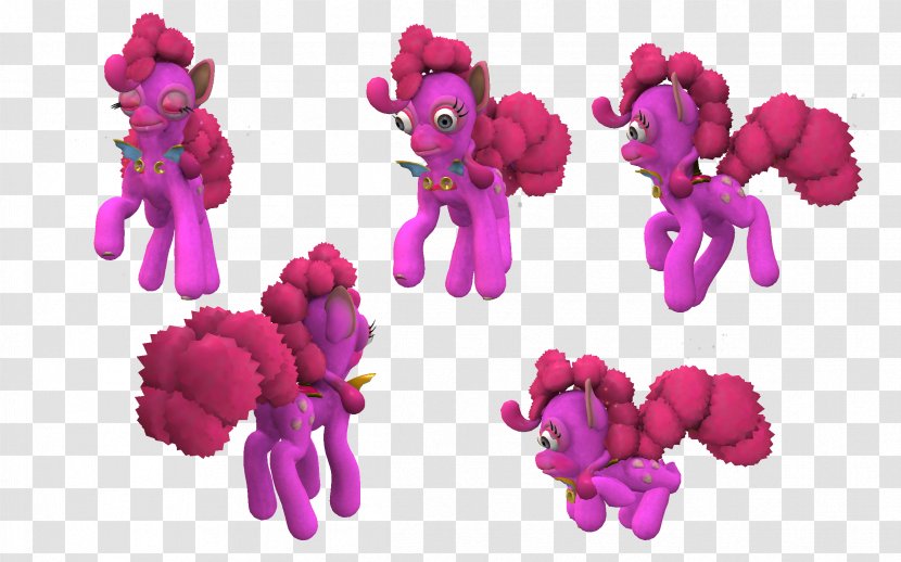 Pinkie Pie Mini Pony Creator Spore Horse - Petal Transparent PNG