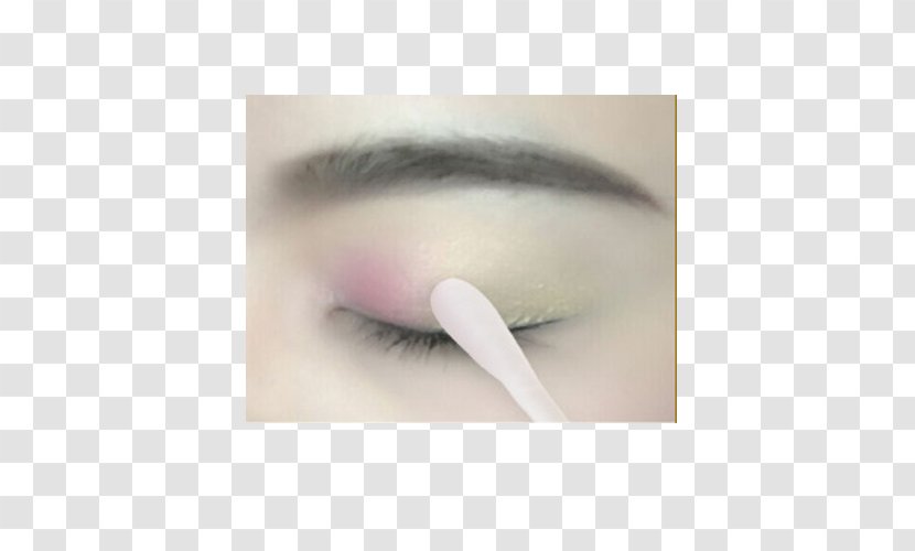 Remove Yellow Eye Shadow Eyelash Extensions - Makeup Remover To Clean Cotton Swab Transparent PNG
