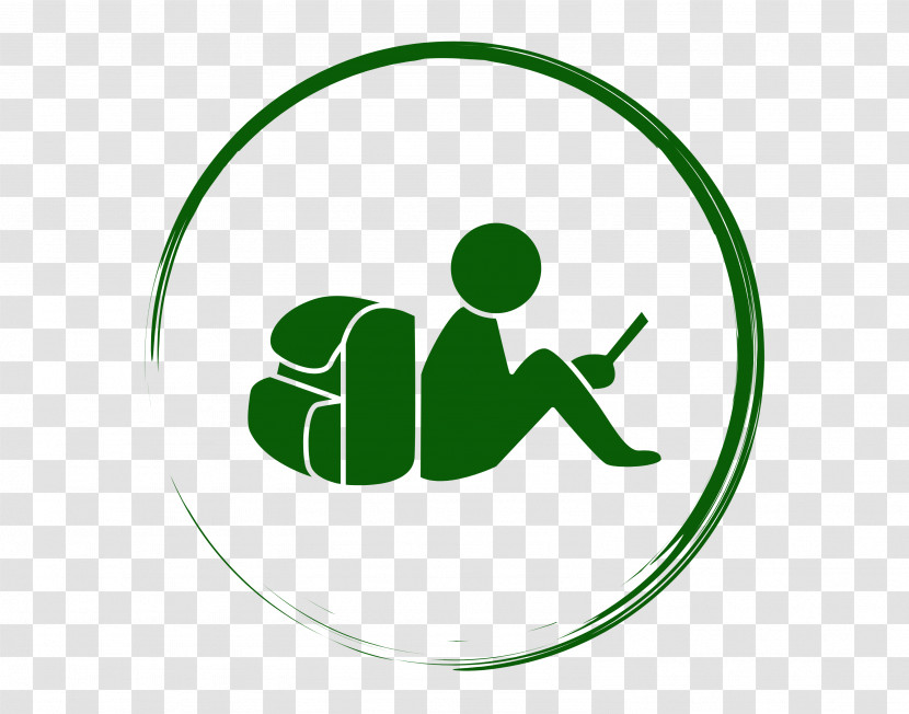 Green Logo Icon Symbol Circle Transparent PNG