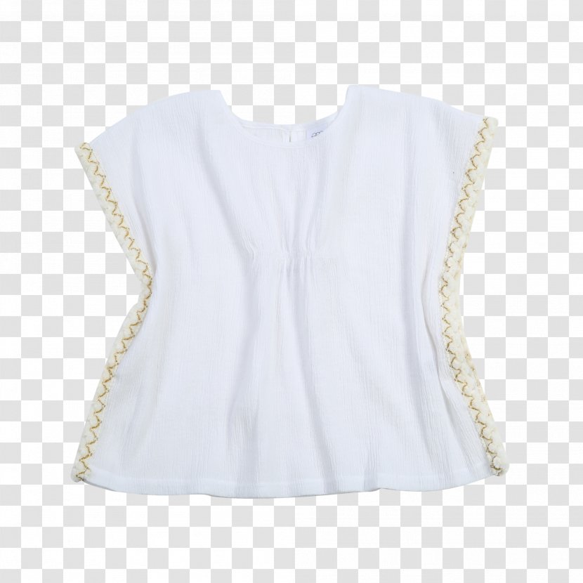 Clothing Sleeve Blouse Shoulder Neck - White Gauze Transparent PNG