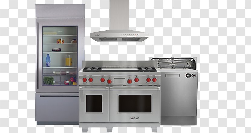 Gas Stove Cooking Ranges Sub-Zero Home Appliance Refrigerator - Sub Zero Transparent PNG