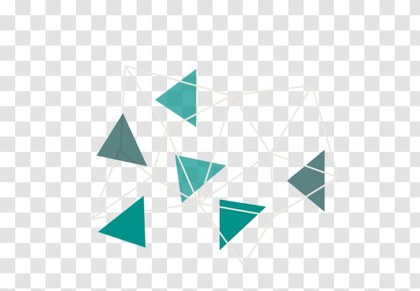 Triangle Turquoise - Microsoft Azure - Design Thinking Transparent PNG