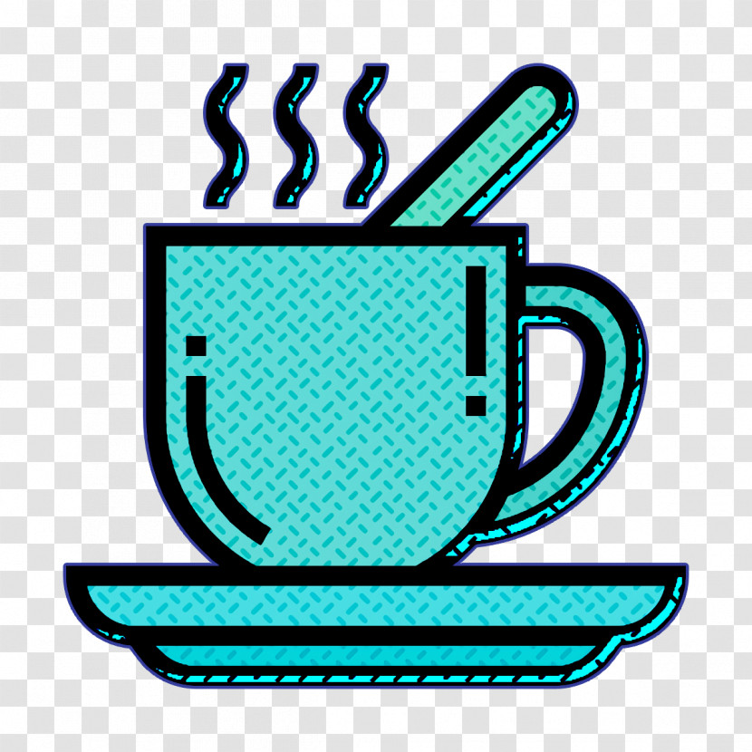 Coffee Cup Icon Food Icon Hotel Services Icon Transparent PNG
