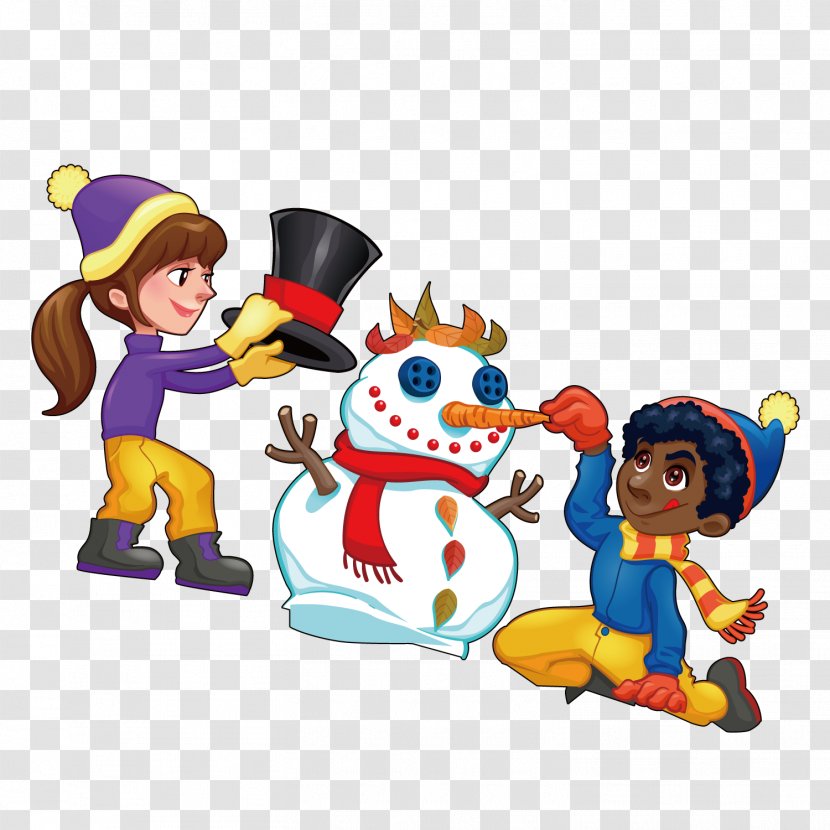 Winter Snow Royalty-free Clip Art - Royaltyfree - Vector Snowman Transparent PNG