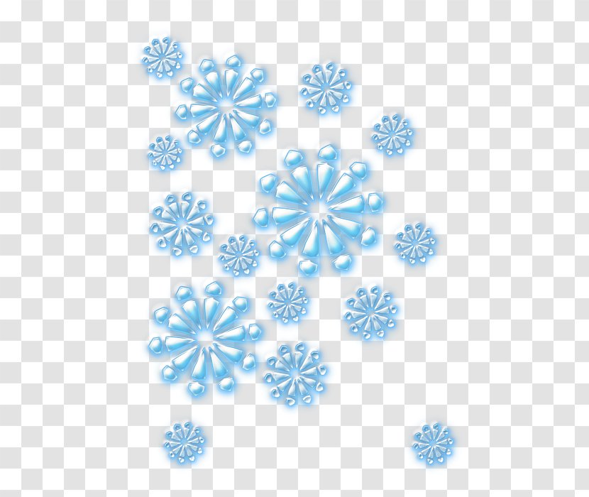 Symmetry Pattern Line Point - Shading Snowflake Transparent PNG