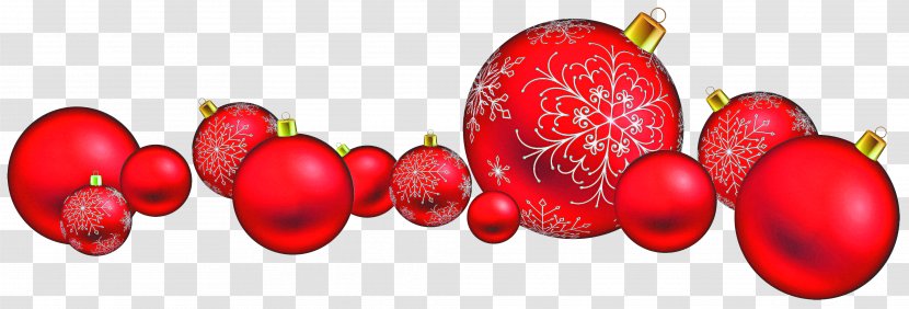 Red Christmas Ornament - Superfruit Berry Transparent PNG