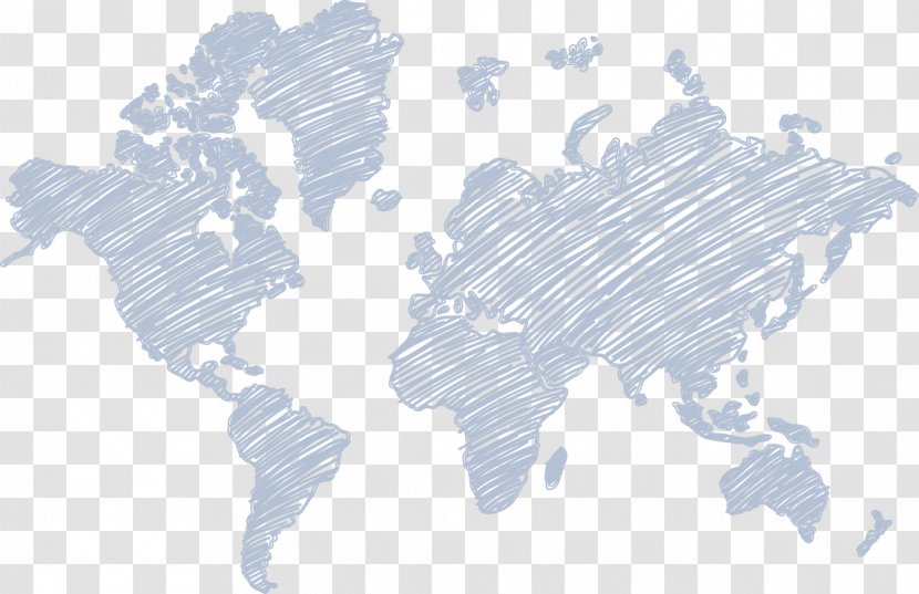 World Map Globe Drawing - Sky Transparent PNG