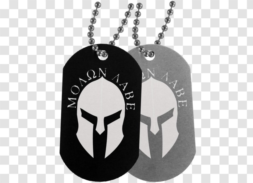 Molon Labe Sparta Dog Tag Locket Ball Chain - Page Six - Military Transparent PNG
