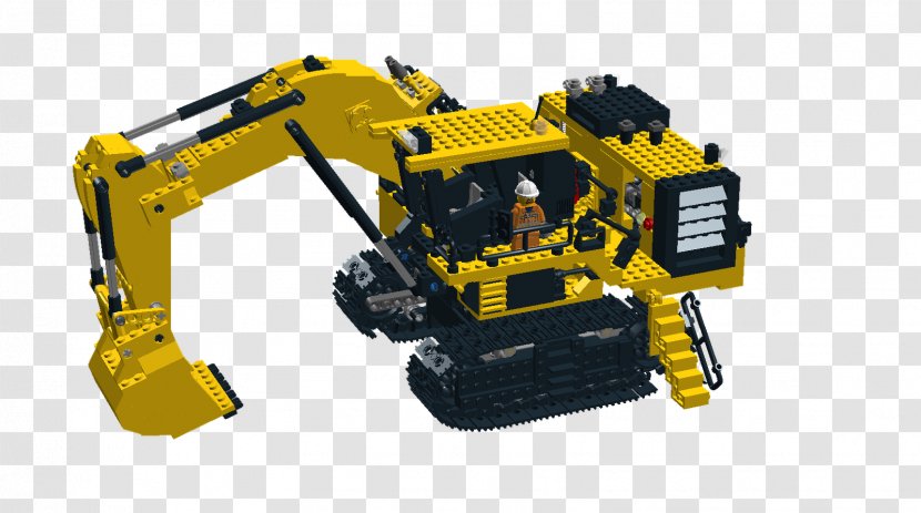 Caterpillar Inc. LEGO Heavy Machinery Toy - Replica Transparent PNG