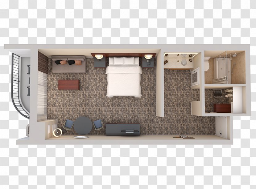 Waikoloa Village 3D Floor Plan Room Kings' Land By Hilton Grand Vacations - Hotel Transparent PNG