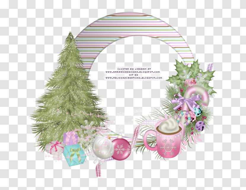 Christmas Tree Candy Cane Picture Frames Transparent PNG