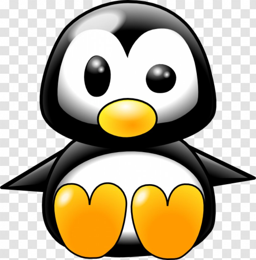 Baby Penguins Cartoon Cuteness Clip Art - Logo Transparent PNG