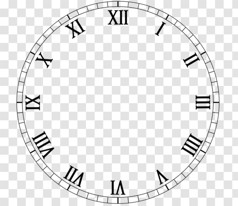 Clock Face Roman Numerals Number Clip Art - Alarm Clocks - Along Transparent PNG