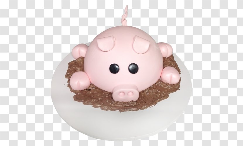 Pig Cake Decorating Birthday Fondant Icing - Cartoon - Cute Transparent PNG