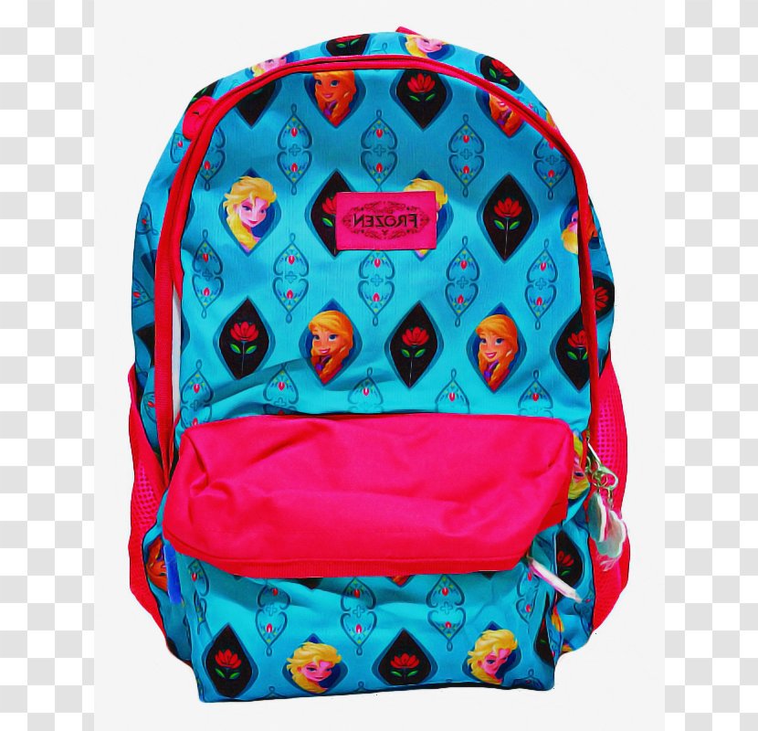 Turquoise Backpack Red Pink Magenta - Car Seat Bag Transparent PNG