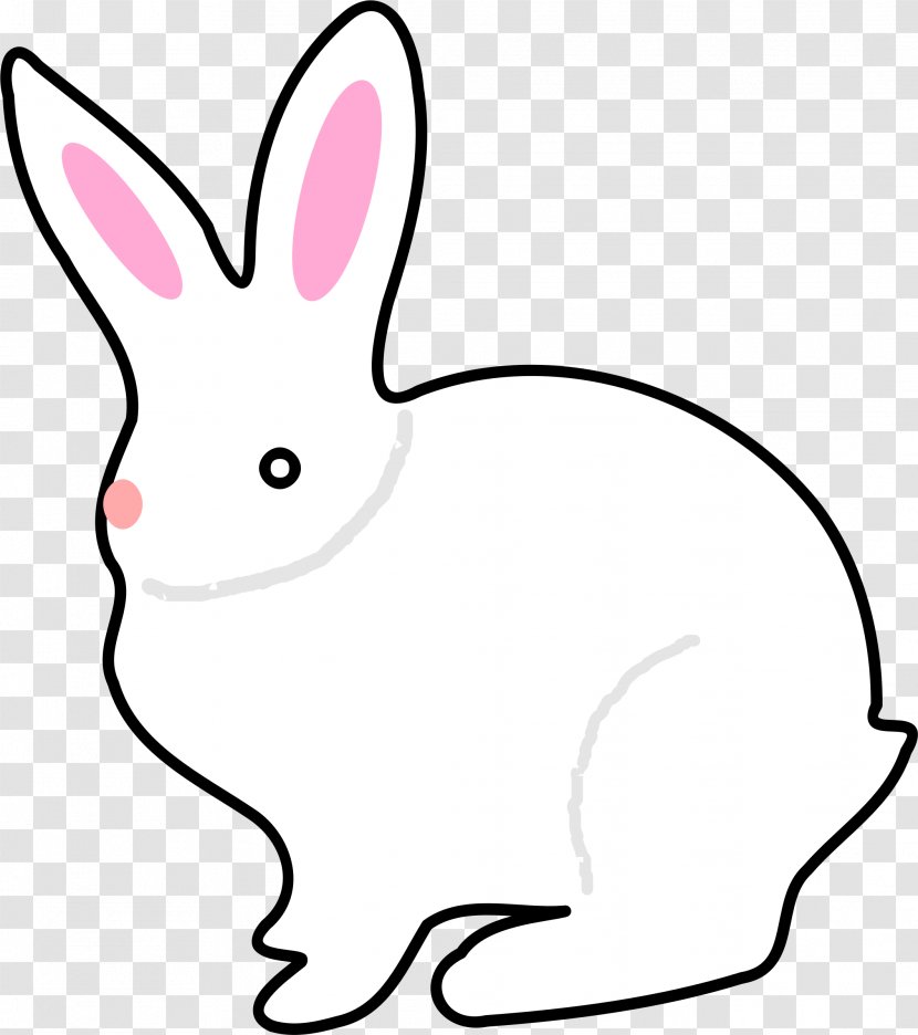 Domestic Rabbit Hare European Clip Art - Animal Figure - Bunny Clipart Transparent PNG