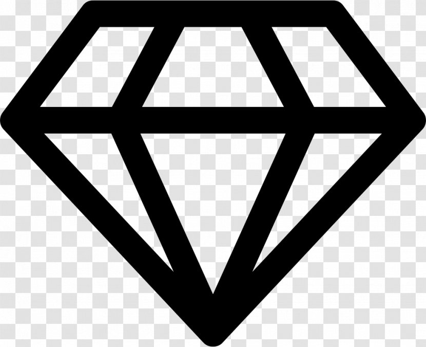 Diamond Gemstone Jewellery Font Awesome - Brand Transparent PNG