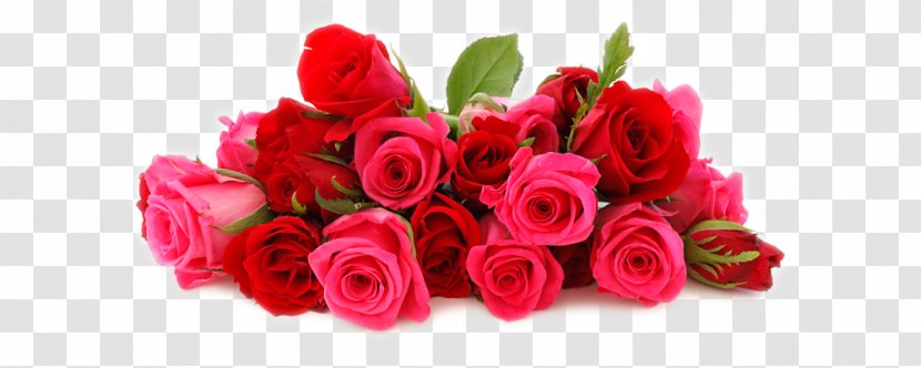 Flower Bouquet Rose Cut Flowers Gift - Floral Design Transparent PNG