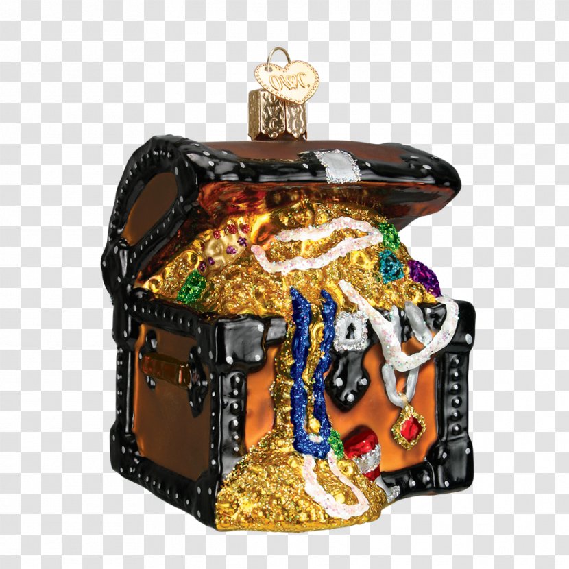 Christmas Ornament Buried Treasure Decoration - Glassblowing - Hand-painted Sailing Transparent PNG