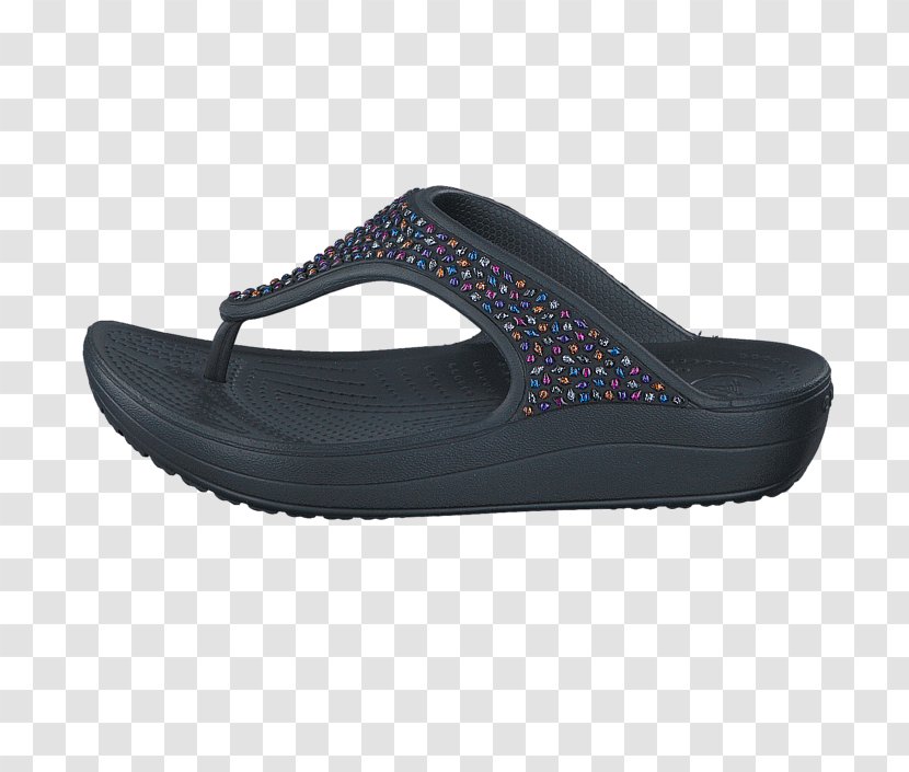 Slipper Shoe Flip-flops Women's Crocs Sloane Embellished Flip Sandals - Walking - Sandal Transparent PNG