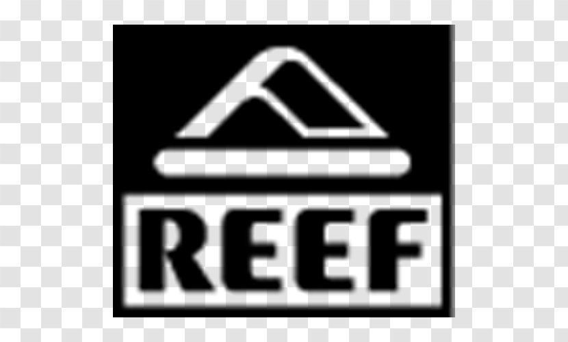 Reef T-shirt Logo Flip-flops Sandal - Text Transparent PNG