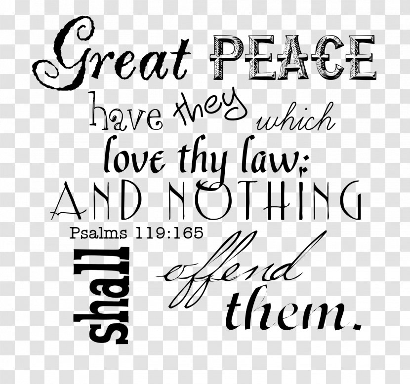 Bible Psalms Psalm 119 Religious Text Art - Happiness - Canvas Photo Transparent PNG