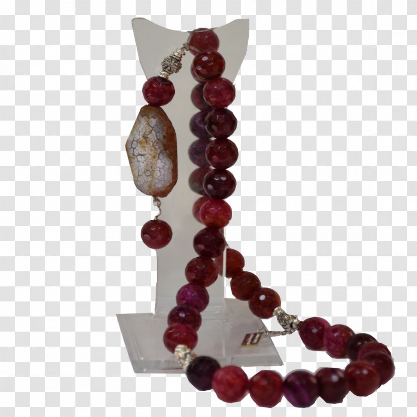 Rosary Gemstone Bead Purple Necklace - 2006 Transparent PNG