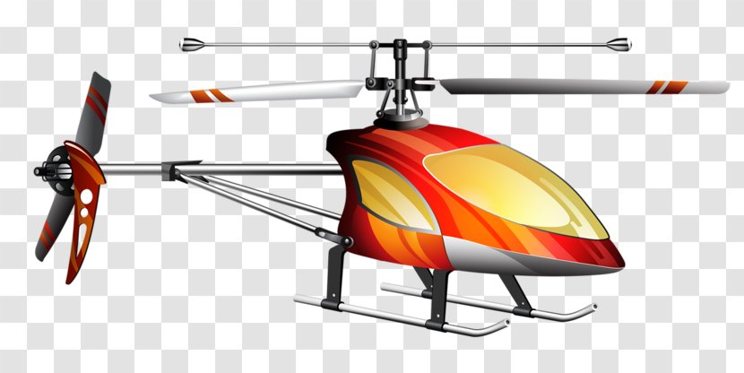Helicopter Aircraft Airplane Illustration - Vehicle - Hand-painted Transparent PNG