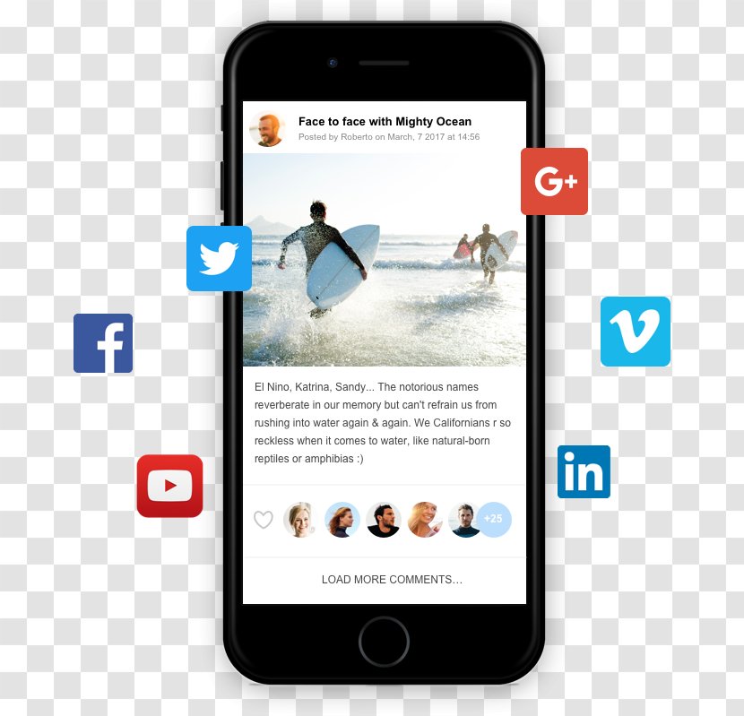 Social Media Smartphone Network Ning Interactive Inc. Facebook Transparent PNG