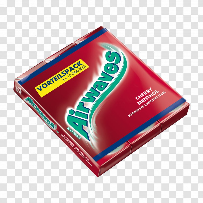 Chewing Gum Airwaves Menthol Wrigley Company Cherry - Blackcurrant Transparent PNG
