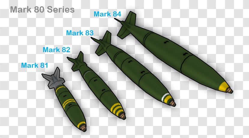 Mark 82 Bomb 84 General-purpose Mk-80-Serie - Weapon Transparent PNG