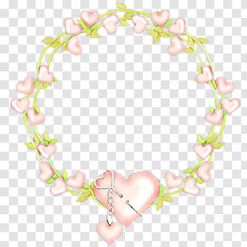 Pink Heart Jewellery Transparent PNG