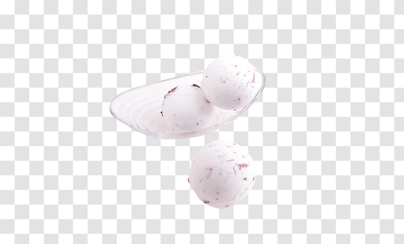 Bathing Milk Bath Bomb - Rose - Ball Transparent PNG