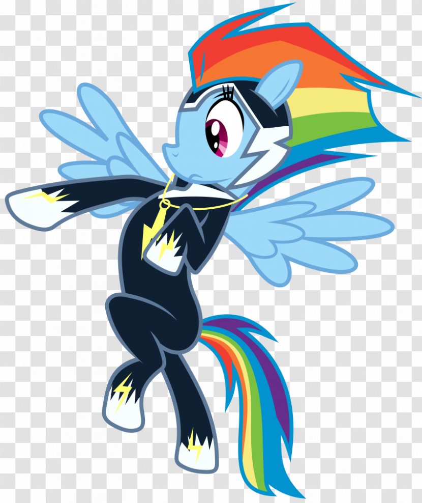 Pony Rainbow Dash Rarity Twilight Sparkle Power Ponies - Fictional Character - Blue Transparent PNG