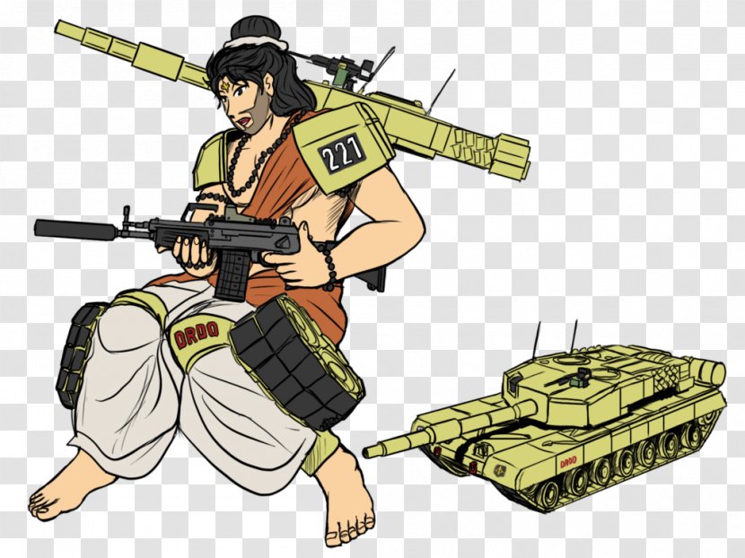Arjuna Mahabharata Main Battle Tank Pandava - Mahabharat - Cartoon Transparent PNG