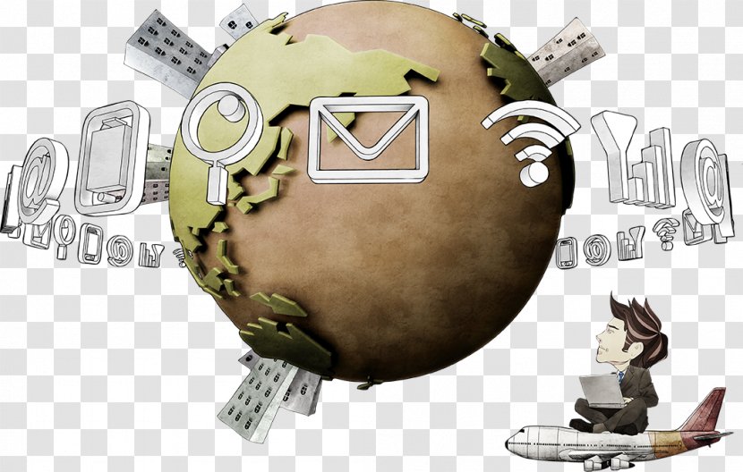 Commerce Money Icon - Saving - Earth And Network Diagrams Transparent PNG