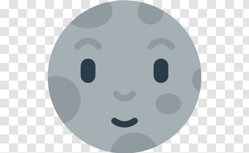 Emoji Moon Face New - Snout Transparent PNG