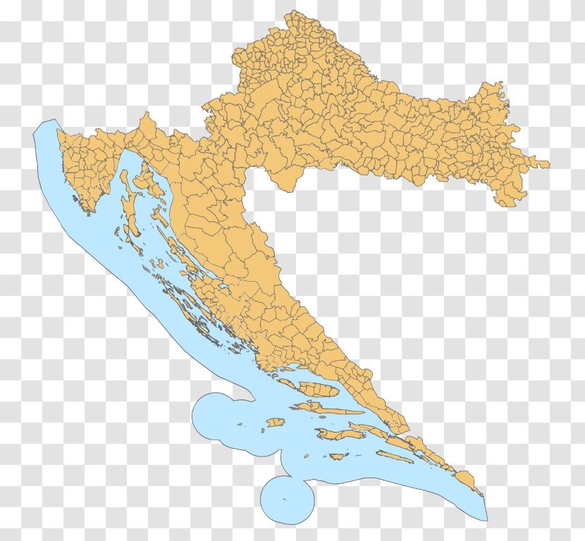 Administrative Divisions Of Croatia Dubrovnik Republic Ragusa Kingdom Map Transparent PNG