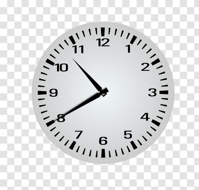 Clock Face Clip Art - Public Domain - Minutes Cliparts Transparent PNG