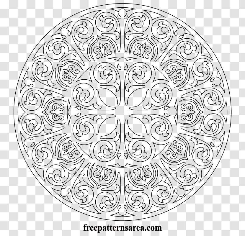 Floral Ornament - Symmetry - Design Motif Transparent PNG