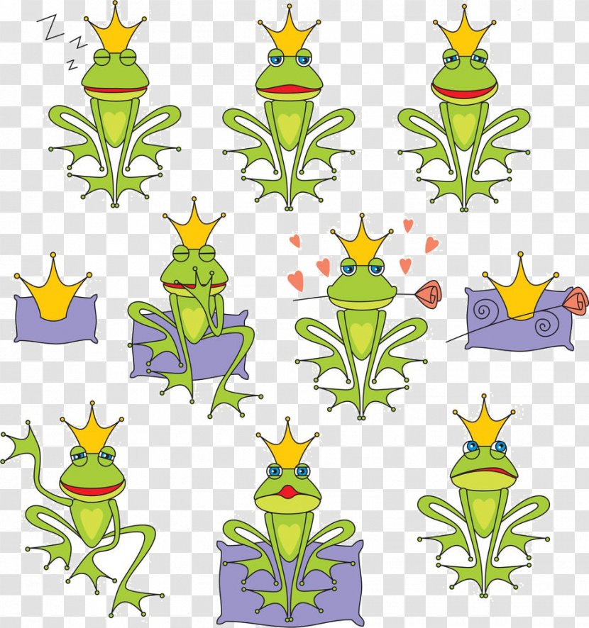 The Frog Prince Illustration - Photography - Cartoon Material Transparent PNG