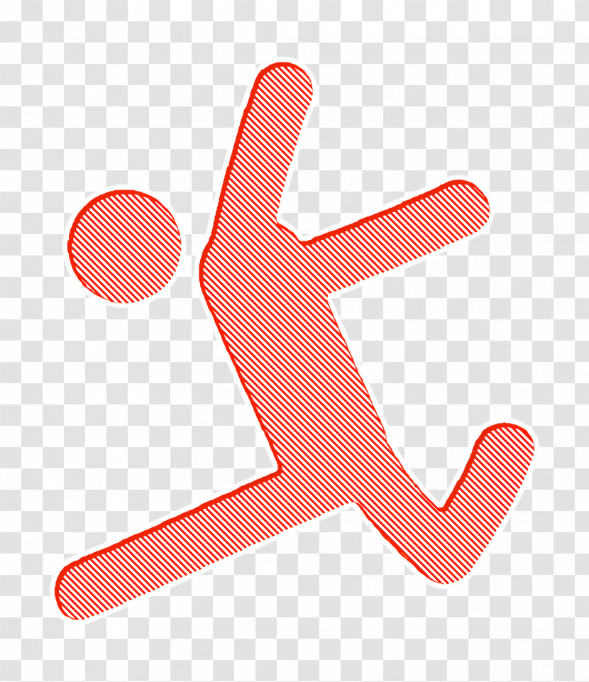 People Icon Man Icon Long Jump Icon Transparent PNG