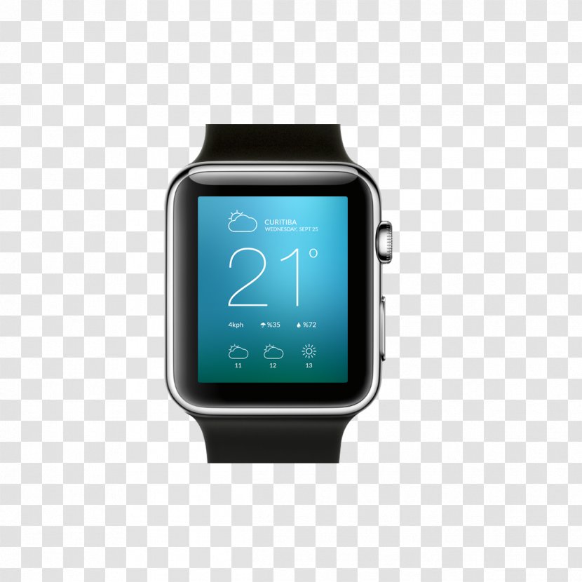 Apple Watch Series 3 1 - Black Transparent PNG