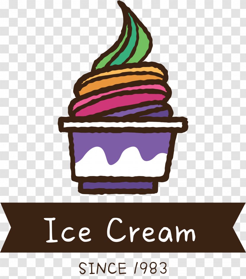 Vector Graphics Ice Cream Logo Image Design Transparent PNG