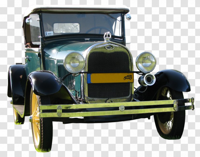 Ford Model A Car Mobile Phones Technology - Classic Transparent PNG