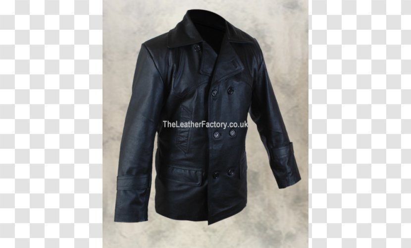 Leather Jacket Coat Blazer - Material - Solid Transparent PNG
