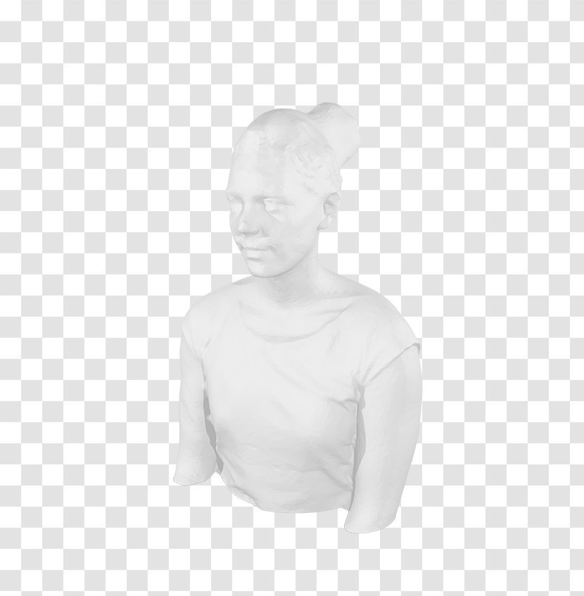 Shoulder Sleeve Monochrome Bust - Mannequin - Diplome Transparent PNG