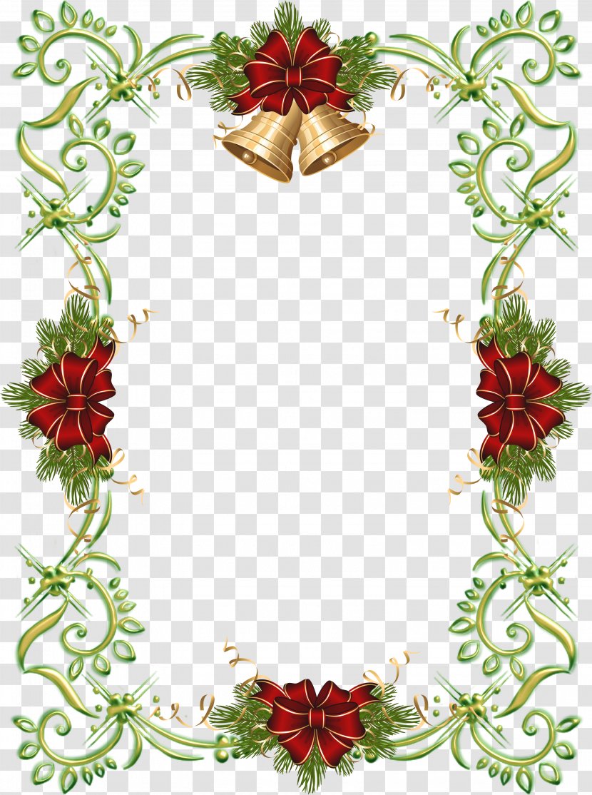Santa Claus Clip Art Christmas Day Paper Jingle Bell - Aquifoliaceae Transparent PNG