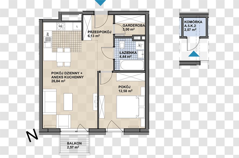 Floor Plan House Property - Square Meter Transparent PNG