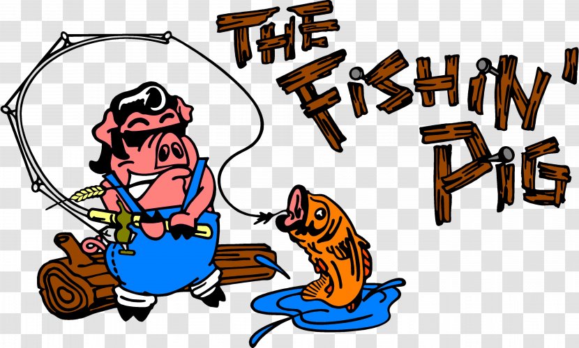 Farmville Road The Fishin' Pig Fishing Barbecue - Virginia Transparent PNG
